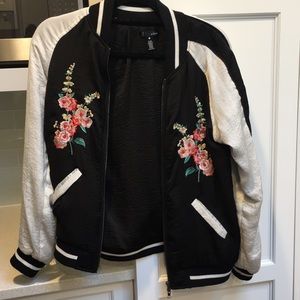 Brand new aqua bomber jacket